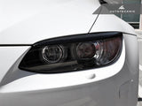 AutoTecknic Stealth Black Headlight Trim Set - BMW E92/ E93 M3 & 3-Series Coupe/ Convertible Pre-LCI
