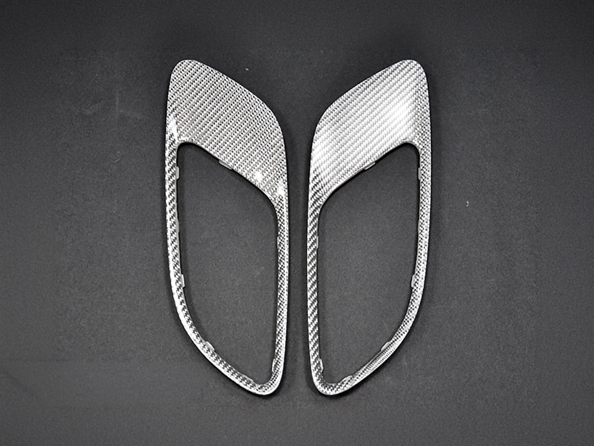 AutoTecknic Silver Fiber Hood Vents - BMW E90 M3 | E92 M3 | E93 M3