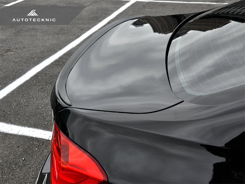 AutoTecknic Carbon Fiber Trunk Lip Spoiler - BMW F80 M3 | F30 3-Series