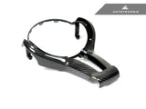 AutoTecknic Carbon Fiber Steering Wheel Trim Cover - BMW F-Chassis M Vehicles