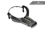 AutoTecknic Carbon Fiber Steering Wheel Trim Cover - BMW F-Chassis M Vehicles