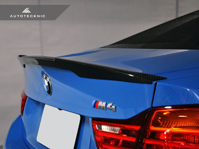 AutoTecknic Dry Carbon Fiber Performante Trunk Spoiler - BMW F82 M4 | M4 Competition
