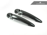 AutoTecknic Dry Carbon Fiber Door Handle Trims - BMW E90/ E92/ E93 3-Series