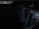 AutoTecknic Dry Carbon Seat Back Cover - BMW F87 M2 Competition | F80 M3 | F82 M4