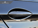 AutoTecknic Dry Carbon Fiber Door Handle Trims - BMW F10 5-Series | F06/ F12/ F13 6-Series | F01 7-Series