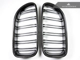 AutoTecknic Dual-Slats Carbon Fiber Front Grille Set - BMW F06 Gran Coupe | F12 Coupe | F13 Cabrio | 6-Series & M6