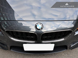 AutoTecknic Dual-Slats Carbon Fiber Front Grille Set - BMW F06 Gran Coupe | F12 Coupe | F13 Cabrio | 6-Series & M6