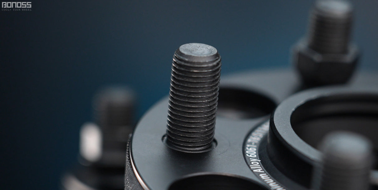 BONOSS Forged Active Cooling Hubcentric Wheel Spacers PCD5x120 CB64.1 AL7075-T6 for Honda Civic Type R FK2/ FK8/ FL5