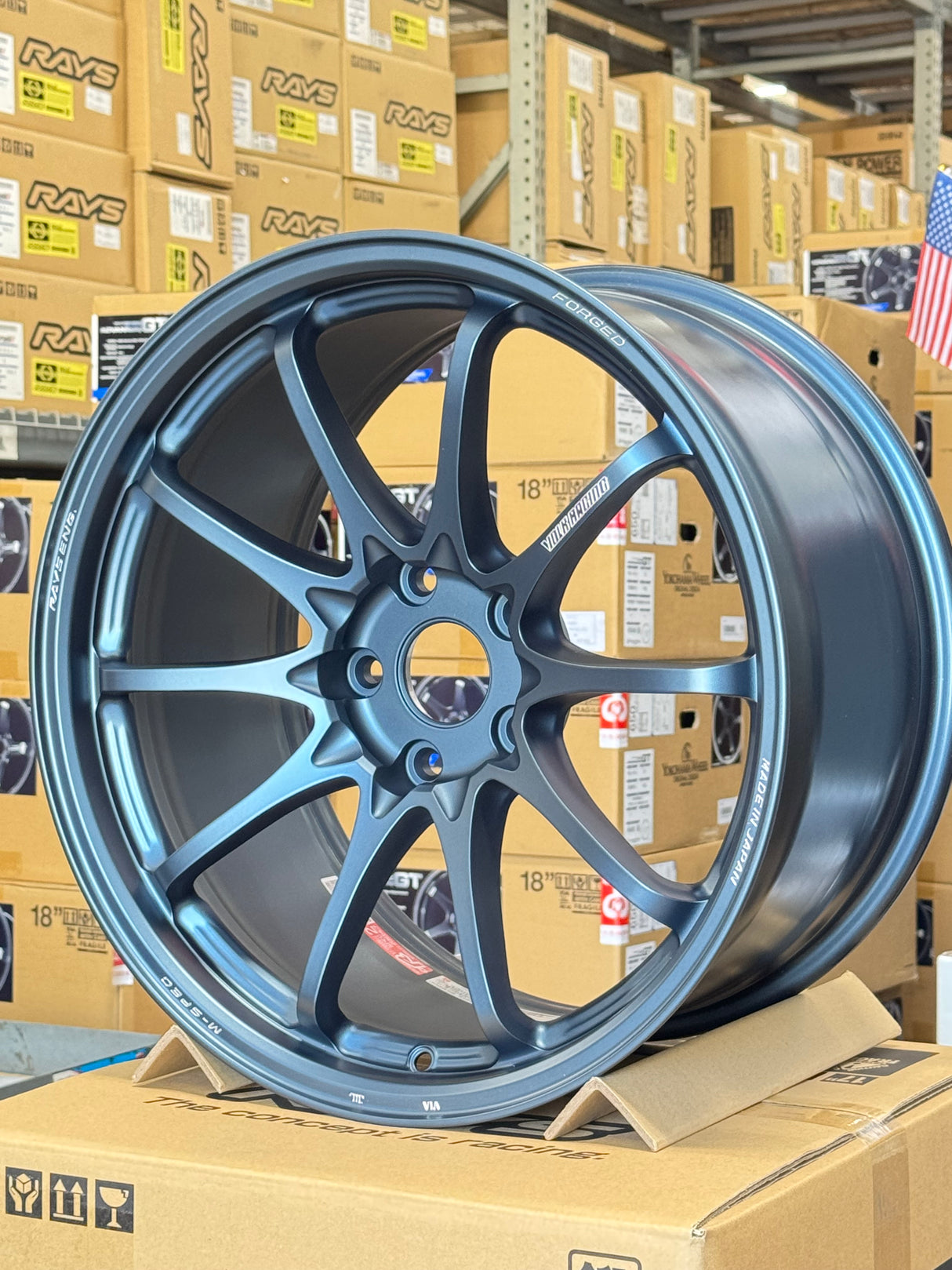 Volk Racing CE28N-Plus M-Spec 19x10.0 5x120 / Offset +38 (Face 3) *LMTLS Spec*