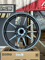 Volk Racing CE28N-Plus M-Spec 19x9.5 5x120 / Offset +45 (Face 2) / Blast Gunmetal (BW) (Set of 4)
