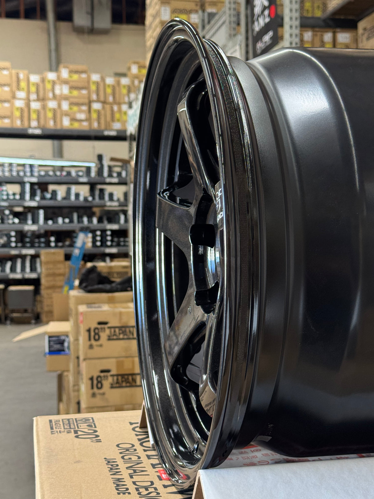 Advan GT Beyond-R Wheel (C-2) 18x10.0 5x120 / Offset +40 / Racing Titanium Black (TBK) (Set of 4)