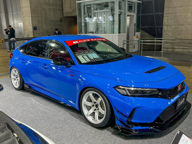 CLEiB Front Lip Spoiler (CFRP) for 2023+ Honda Civic Type R FL5