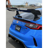 CLEib Swan Neck GT Wing (Carbon Fiber / 1600mm) for 2023+ Honda Civic Type R FL5