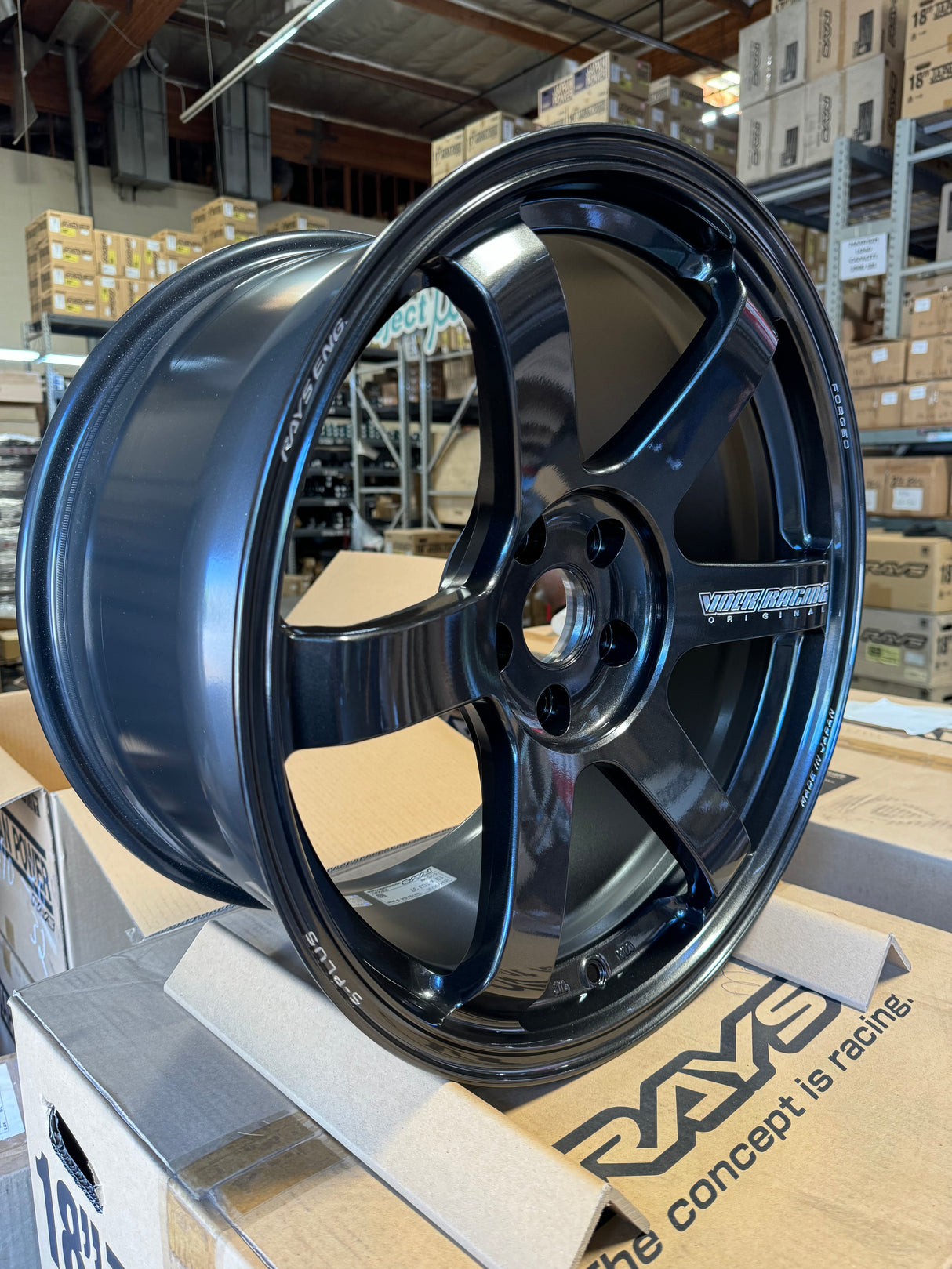 Volk Racing TE37 SAGA S Plus 19x9.5 5x120 / Offset: +36 (Face 2) / Diamond Dark Gunmetal (MM) *Set of 4*