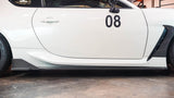 Carbon Fiber Toyota GR86/ Subaru BRZ Side Rocker Extensions 2022+