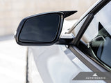 AutoTecknic Replacement Aero Carbon Mirror Covers - A90 Supra 2020-Up