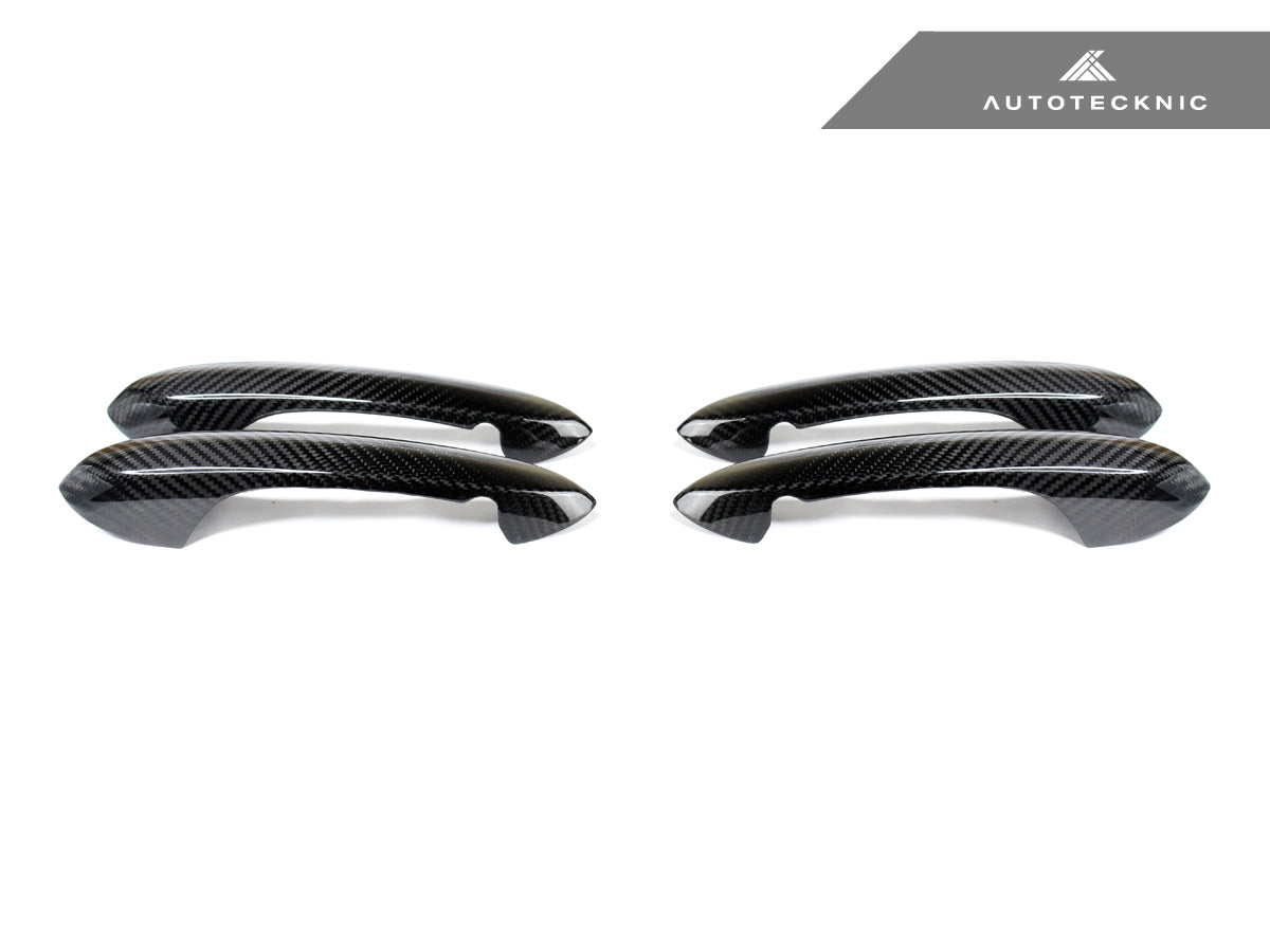 AutoTecknic Dry Carbon Door Handle Trim Set - G20 3-Series