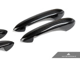 AutoTecknic Dry Carbon Door Handle Trim Set - G20 3-Series