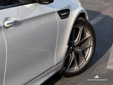 AutoTecknic Carbon Fiber Front Splash Guards - BMW F10 M5
