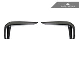 AutoTecknic Dry Carbon Front Bumper Trim - BMW G30 5-Series Pre-LCI M-Sport
