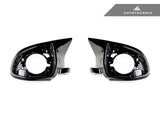 AutoTecknic Replacement Carbon Fiber Mirror Covers - BMW F85 X5M | F86 X6M