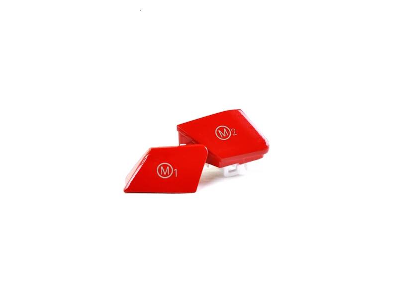 AutoTecknic Bright Red M1/ M2 Button Set - BMW F06/ F12/ F13 M6