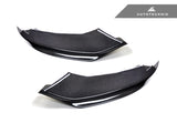 AutoTecknic Vacuumed Carbon Fiber Aero Splitters - BMW F32/ F33/ F36 4-Series M-Sport