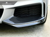 AutoTecknic Vacuumed Carbon Fiber Aero Splitters - BMW F32/ F33/ F36 4-Series M-Sport