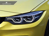 AutoTecknic Carbon Fiber Headlight Trim Set - BMW F32/ F36 4-Series
