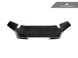 AutoTecknic Replacement Carbon Steering Wheel Top Cover - BMW F97 X3M | F98 X4M