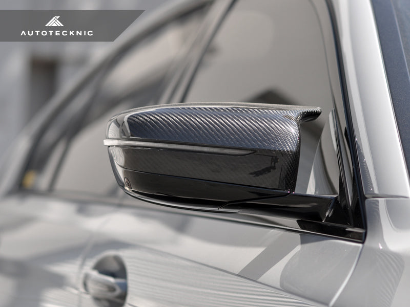 AutoTecknic Replacement Dry Carbon Mirror Covers - BMW F92 M8