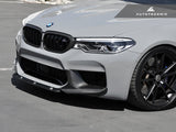 AutoTecknic Dry Carbon Fiber Center Front Lip - BMW F90 M5 | F90 M5 Competition Pre-LCI