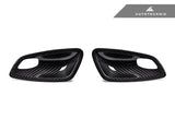 AutoTecknic Dry Carbon Interior Door Handle Trims - BMW E92 3-Series & M3 | E93 3-Series & M3