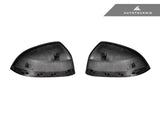 AutoTecknic Replacement Dry Carbon Mirror Covers - BMW G01 X3 | G02 X4