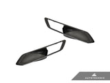 AutoTecknic Dry Carbon Interior Door Handle Trim Set - G20 3-Series