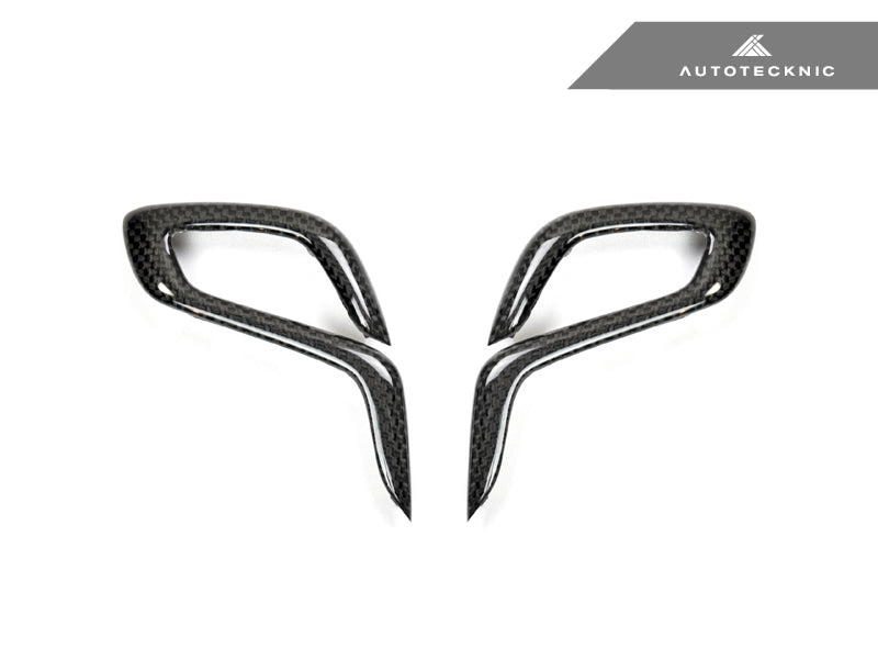 AutoTecknic Carbon Fiber Gear Selector Side Covers - BMW F90 M5