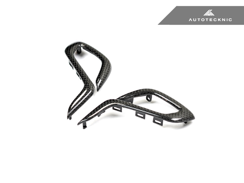 AutoTecknic Carbon Fiber Gear Selector Side Covers - BMW F97 X3M | F98 X4M