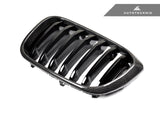 AutoTecknic Replacement Carbon Fiber Front Grille Set - BMW G01 X3 | G02 X4 Pre-LCI