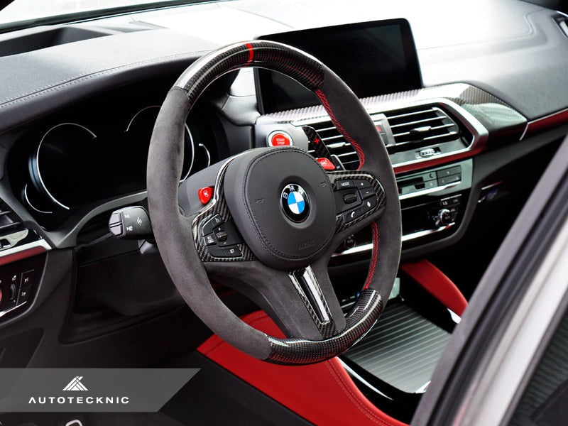 AutoTecknic Replacement Carbon Steering Wheel - G20/ G21 3-Series
