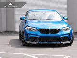 AutoTecknic Dry Carbon Fiber Center Front Lip - BMW F87 M2 Competition