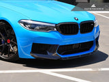 AutoTecknic Dry Carbon Fiber Center Front Lip - BMW F90 M5 | F90 M5 Competition Pre-LCI