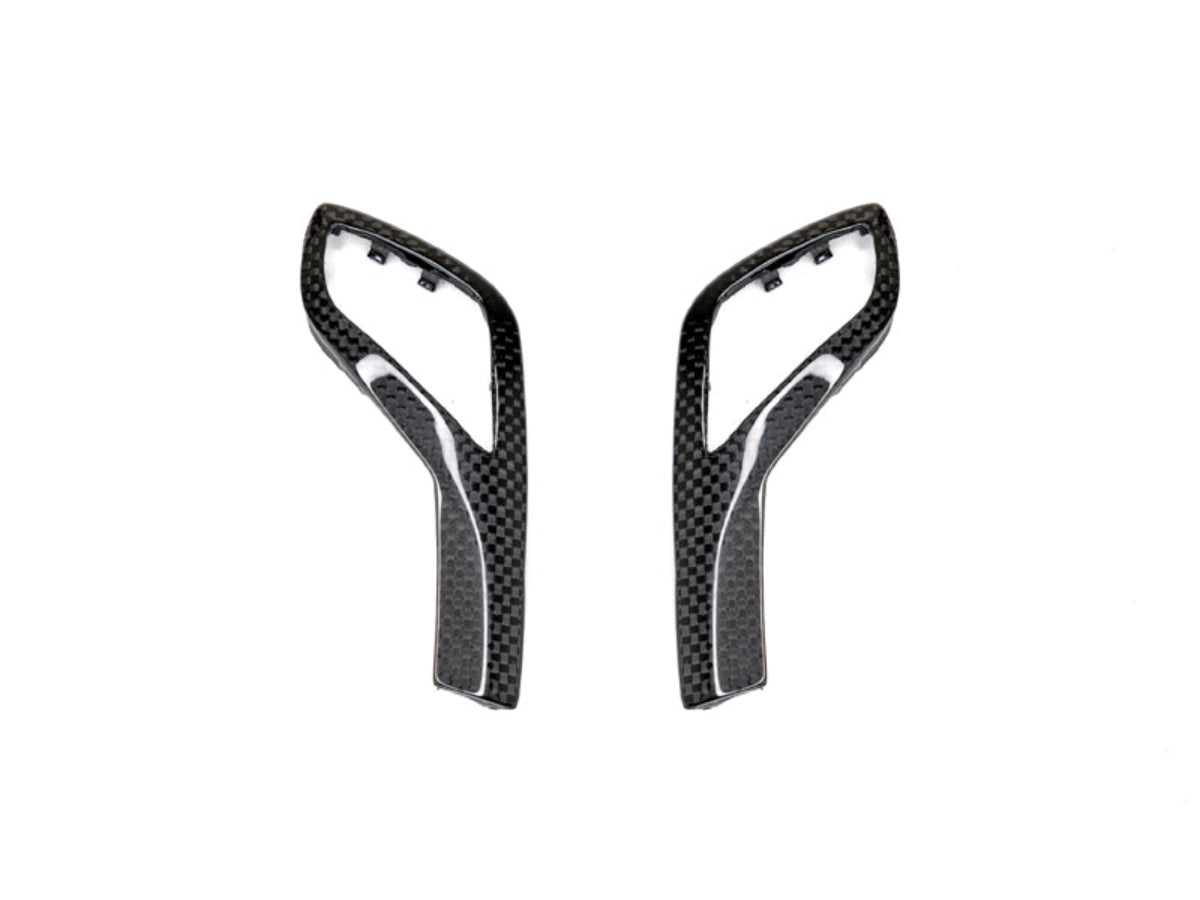 AutoTecknic Carbon Fiber Gear Selector Side Trims - BMW G20 3-Series