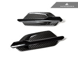 AutoTecknic Replacement Dry Carbon Fiber Fender Trim - BMW F87 M2 | M2 Competition