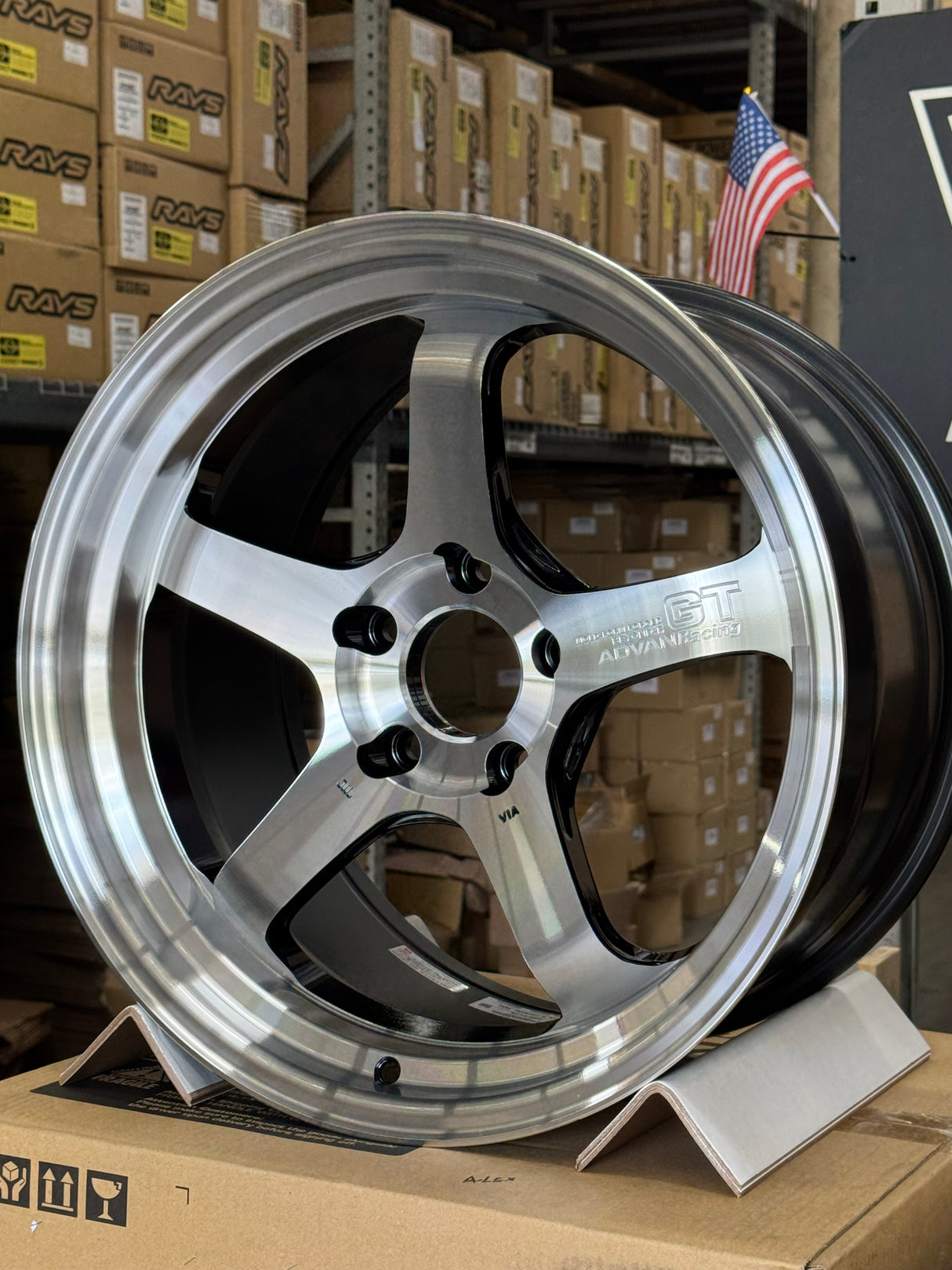 Advan Racing GT Beyond-R 18x10.5 5x120 / Offset: +34 (L-3, C-2) / Machining & Diamond Cutting (MDC) *Set of 4*