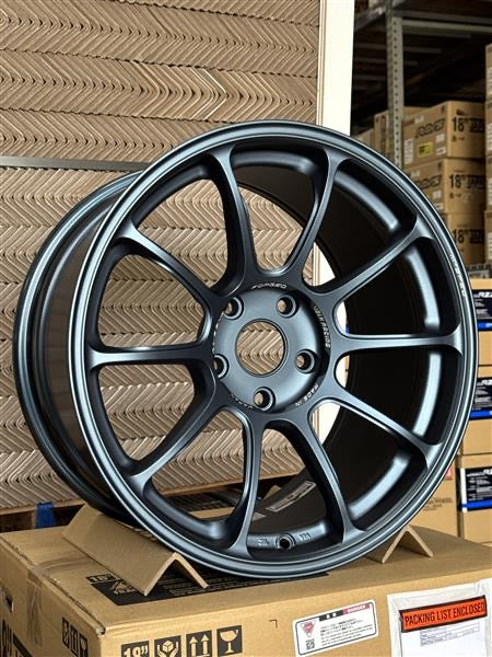 Volk Racing ZE40 M-SPEC 18x10.0 matte blue gunmetal 5x120 wheel set