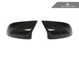 AutoTecknic Replacement Version II Dry Carbon Mirror Covers - BMW F85 X5M | F86 X6M