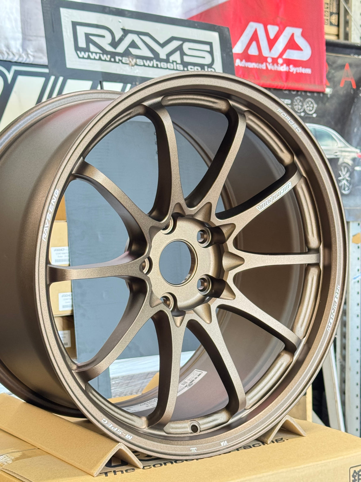 Volk Racing CE28N-Plus M-Spec 19x10.0 5x120 / Offset +38 (Face 3) *LMTLS Spec*
