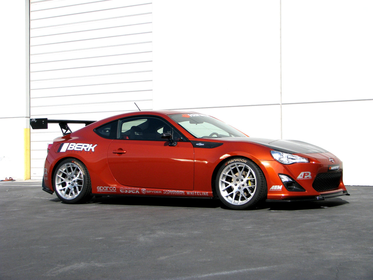 Scion FRS / Toyota GT86/ Subaru BRZ GT-250 Carbon Fiber Rear Wing 2013-2021 w. 8" Pedestals Set