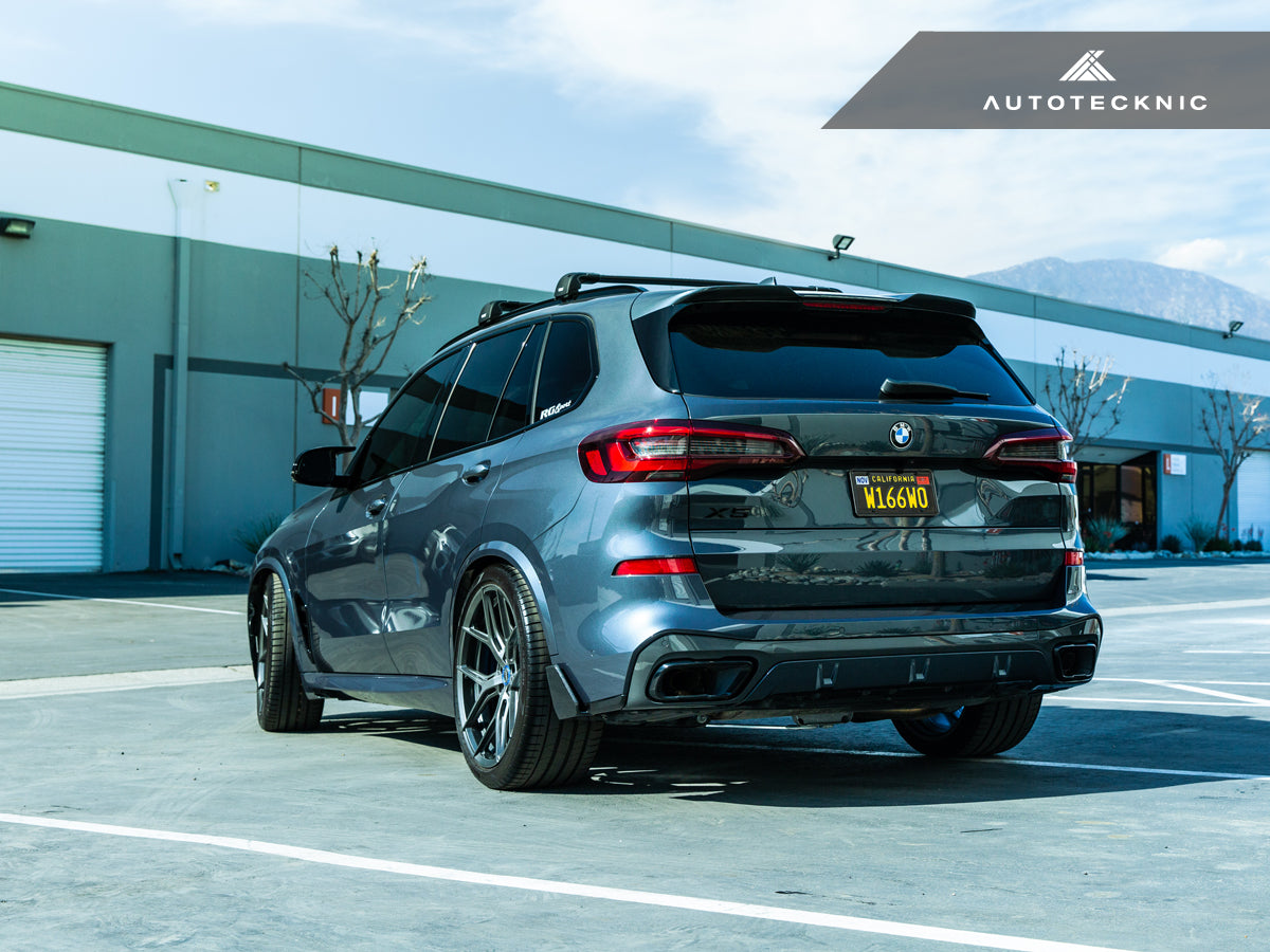 AutoTecknic Dry Carbon Rear Winglet Splitters - BMW G05 X5 M-Sport
