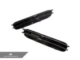 AutoTecknic Replacement Glazing Black Fender Gills - BMW E60 M5 Sedan | E61 M5 Wagon